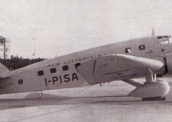 Il Savoia-Marchetti SM73, l'aereo che avrebbe dovuto compiere l'operazione (foto da Wikipedia)