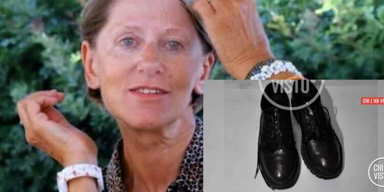 Liliana Resinovich e le sue scarpe (Foto: Chi l'ha visto?)