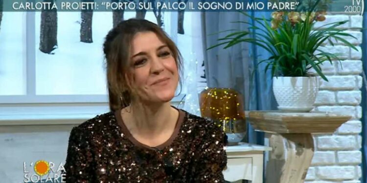 Carlotta Proietti a L'Ora Solare su Tv2000 (2022)