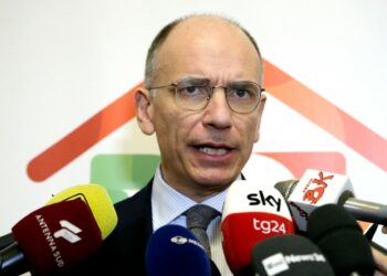 Enrico Letta, segretario dimissionario del Pd (LaPresse)