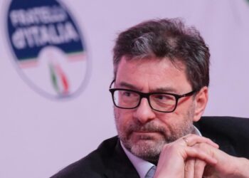 Giorgetti alla festa FdI