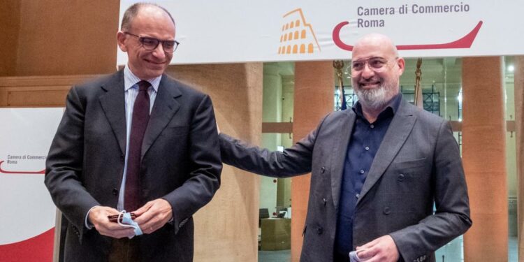 Letta con Bonaccini