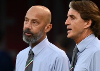 Gianluca Vialli e Roberto Mancini (Foto: 2022, LaPresse)