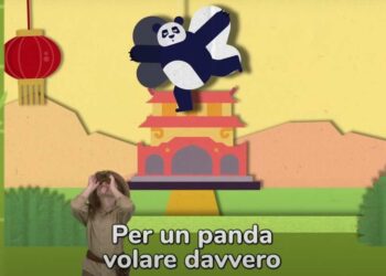 Il panda con le ali, il video (YouTube)