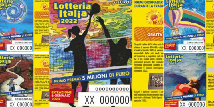 Biglietti Lotteria Italia 2023