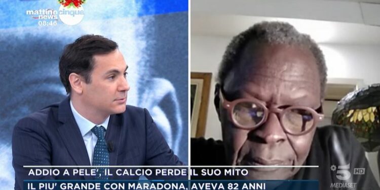 Idris su Pelè a Mattino 5