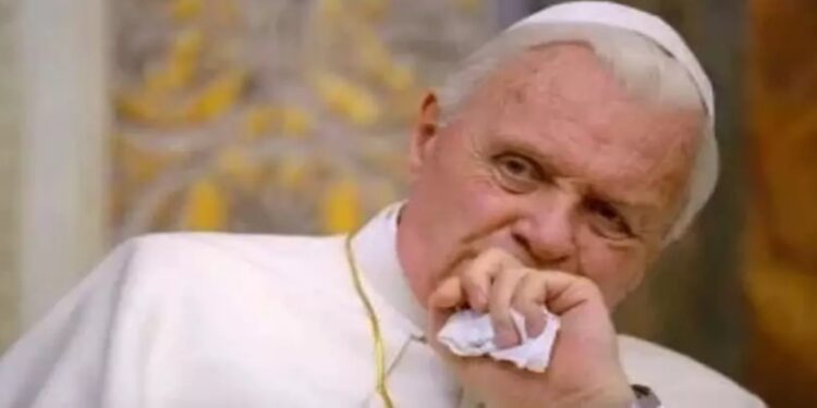 Anthony Hopkins interpreta Benedetto XVI ne "I due Papi"