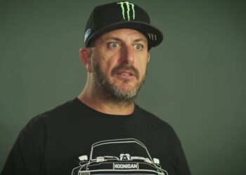 Ken Block durante una recente intervista alla BBC