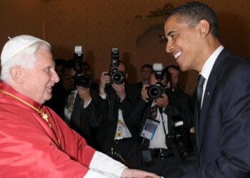 Obama con Benedetto XVI