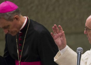 Papa Francesco con Padre Georg