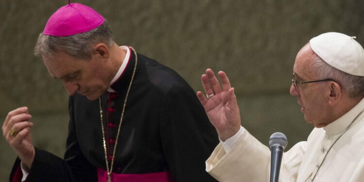 Papa Francesco con Padre Georg