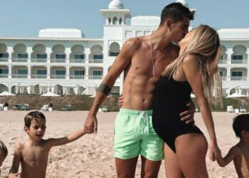 Alvaro Morata, Alice Campello e i loro figli