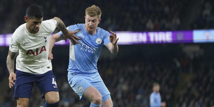 Video Tottenham Manchester City (Foto LaPresse)