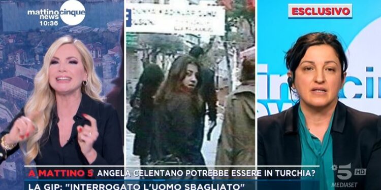 Angela Celentano e la pista turca a Mattino5