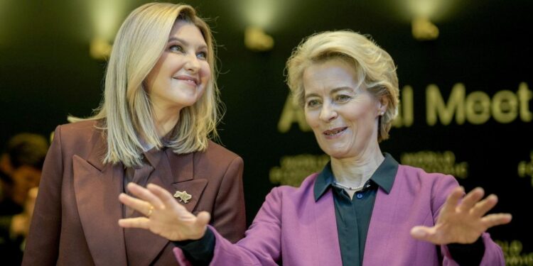 Von der Leyen a Davos