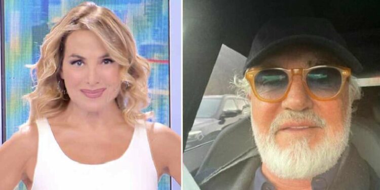 Barbara D'Urso e Flavio Briatore