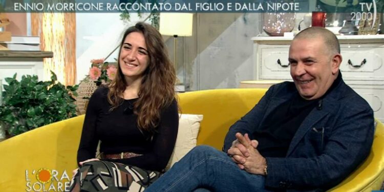 Marco e Valentina Morricone (L'Ora Solare, Tv2000, 2023)