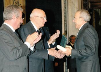 Orazio Boccia nominato Cavaliere del Lavoro da Giorgio Napolitano nel 2008