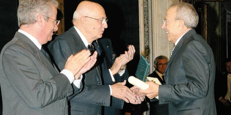 Orazio Boccia nominato Cavaliere del Lavoro da Giorgio Napolitano nel 2008