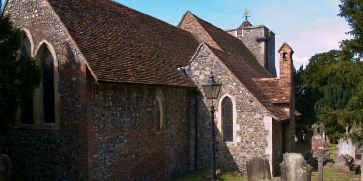 Chiesa di San Martino, Canterbury, VI sec. (foto da Wikipedia)