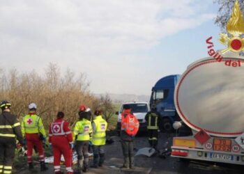 Incidente mortale a Pollenzo (foto: Vigili del Fuoco)