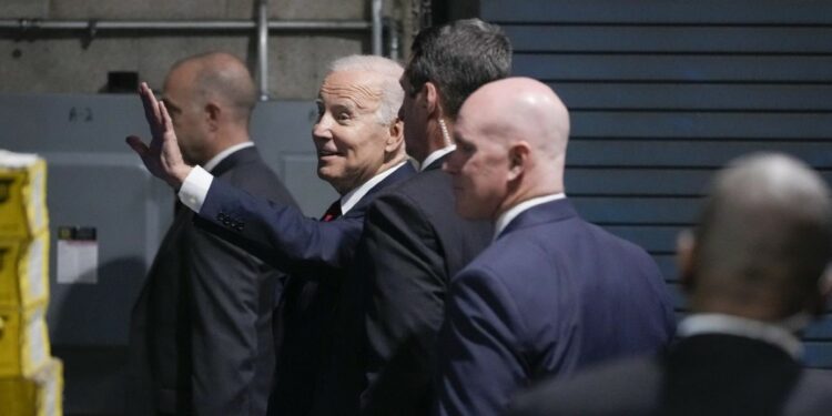 Il presidente americano Joe Biden (LaPresse)