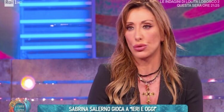 Sabrina Salerno (Rai 1, Da noi a ruota libera)