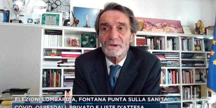 Attilio Fontana a Mattino5