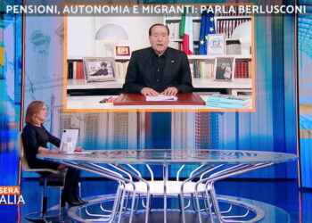 Silvio Berlusconi a Stasera Italia