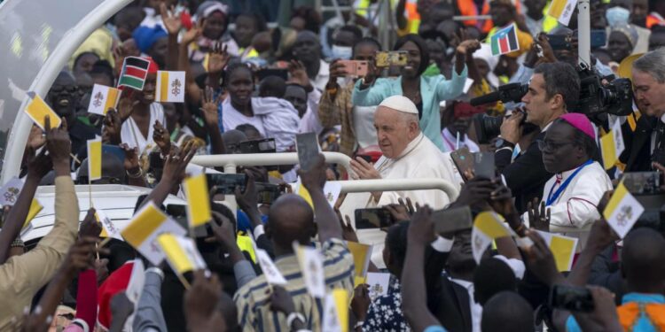 Sud Sudan, Papa Francesco