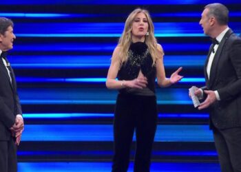 Francesca Fagnani e le mutande di Amadeus a Sanremo 2023