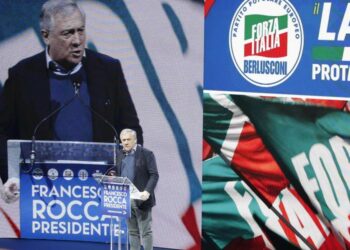 Tajani con Rocca