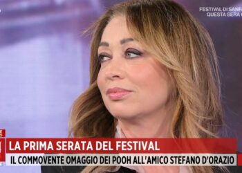 Tiziana, moglie Stefano d'Orazio, a Storie Italiane