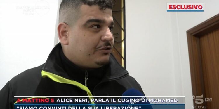 Alice Neri: il cugino di Mohamed Gaaloul a Mattino5