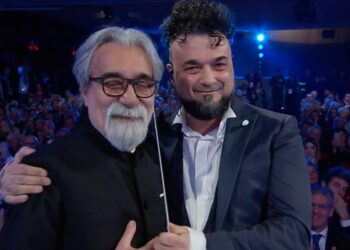 Beppe Vessicchio a Sanremo 2023