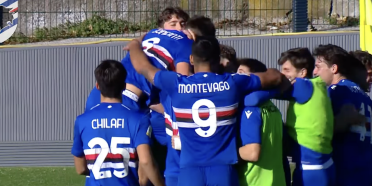 Sampdoria Primavera, campionato 1 19^ giornata (da Facebook)