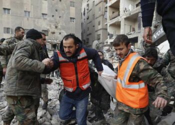 Ad Aleppo, in Siria (LaPresse)