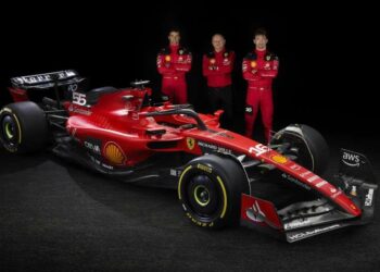 La presentazione della Ferrari SF-23 (Lapresse)