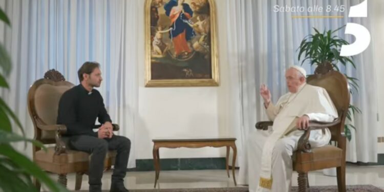 Papa Francesco con Don Banzato