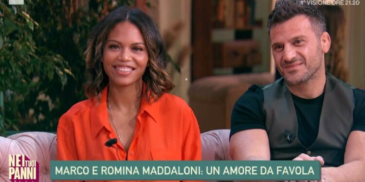 Marco Maddaloni e Romina Giamminelli (Nei Tuoi Panni, Rai 2, 2023)