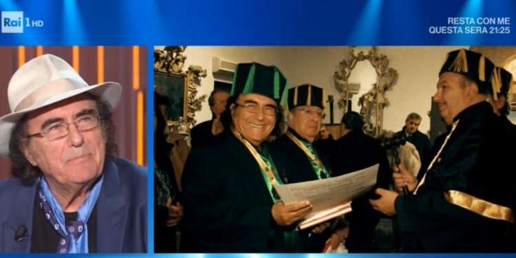 Laurea honoris causa ad Al Bano Carrisi (Domenica In, 2023)