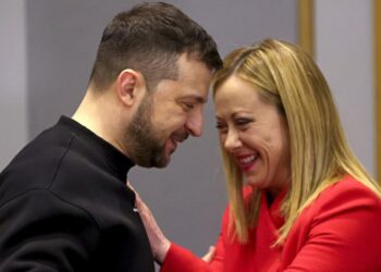 Meloni e Zelensky al Consiglio Ue