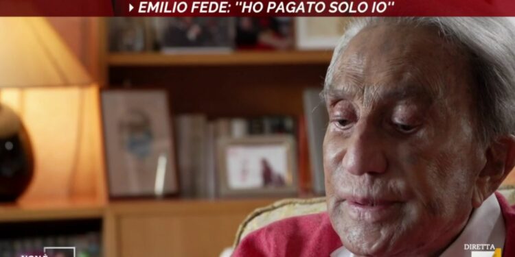 Emilio Fede (Non è l'arena, La 7)