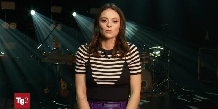 Francesca Michielin al Tg2