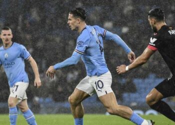 Diretta Lipsia Manchester City, andata ottavi Champions League (Foto LaPresse)