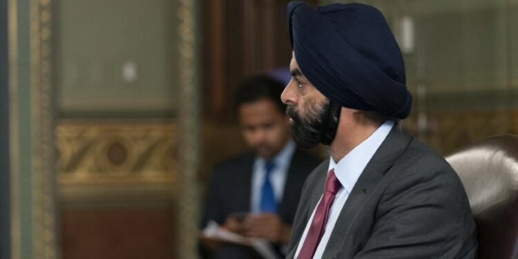 Ajay Banga (LaPresse)