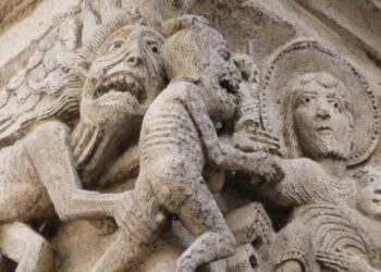 Gislebertus, capitello della Cattedrale di Saint Lazare, XII sec., Autun (foto dal web)