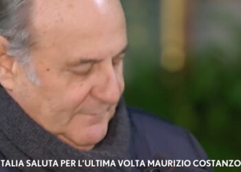 gerry scotti preghiera degli artisti funerali Maurizio Costanzo