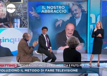 Puntata speciale di Mattino5 su Maurizio Costanzo