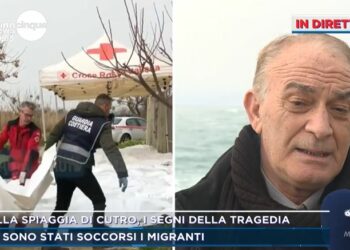 Naufragio migranti, soccorritore a Mattino5